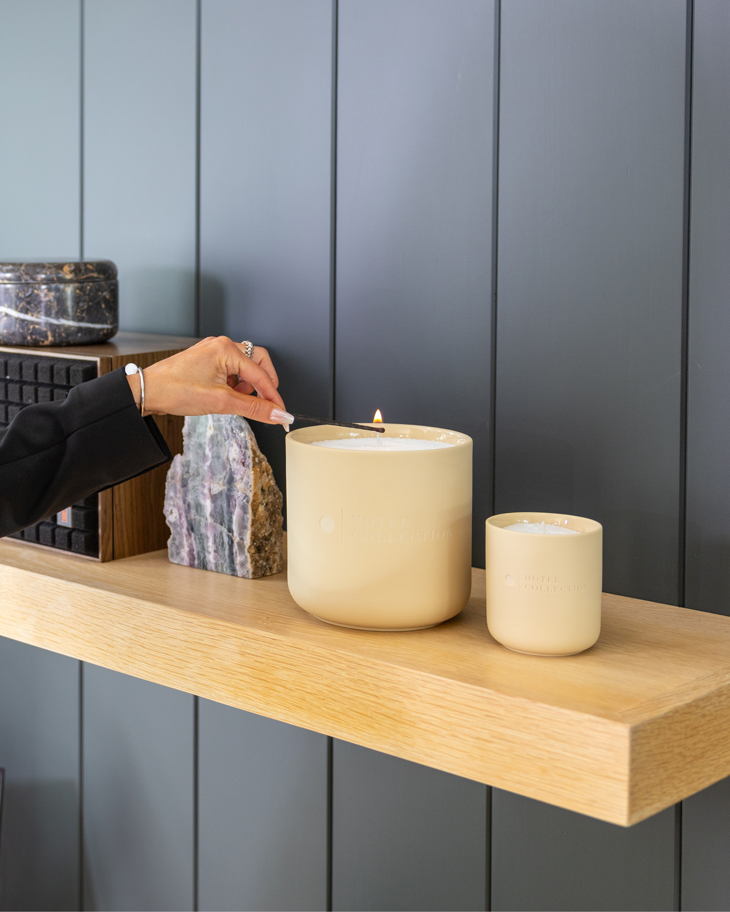 Grande Ceramic Sand Wax Set