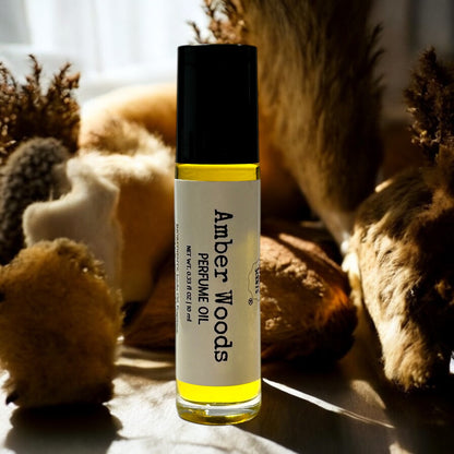 Amber Woods Roll On Perfume Oil (F)
